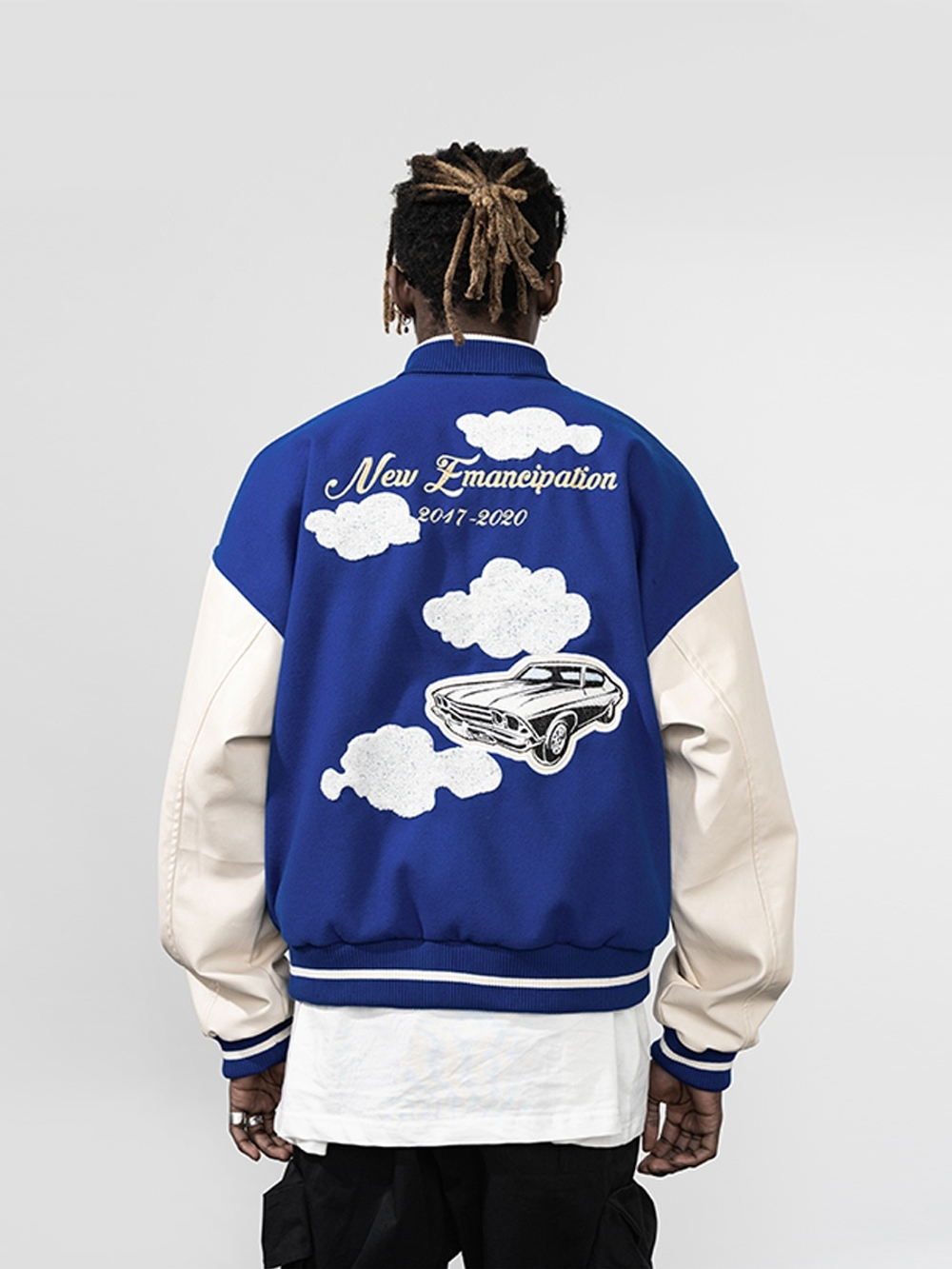 Бомбер HARSHandCRUEL "New Emancipation" Varsity Jacket