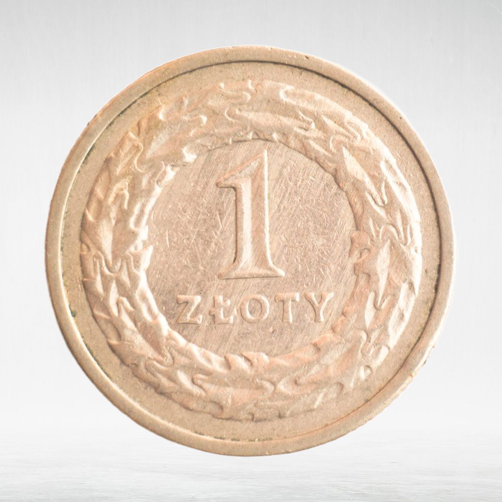Poland, 1 Zloty, 1991, VF