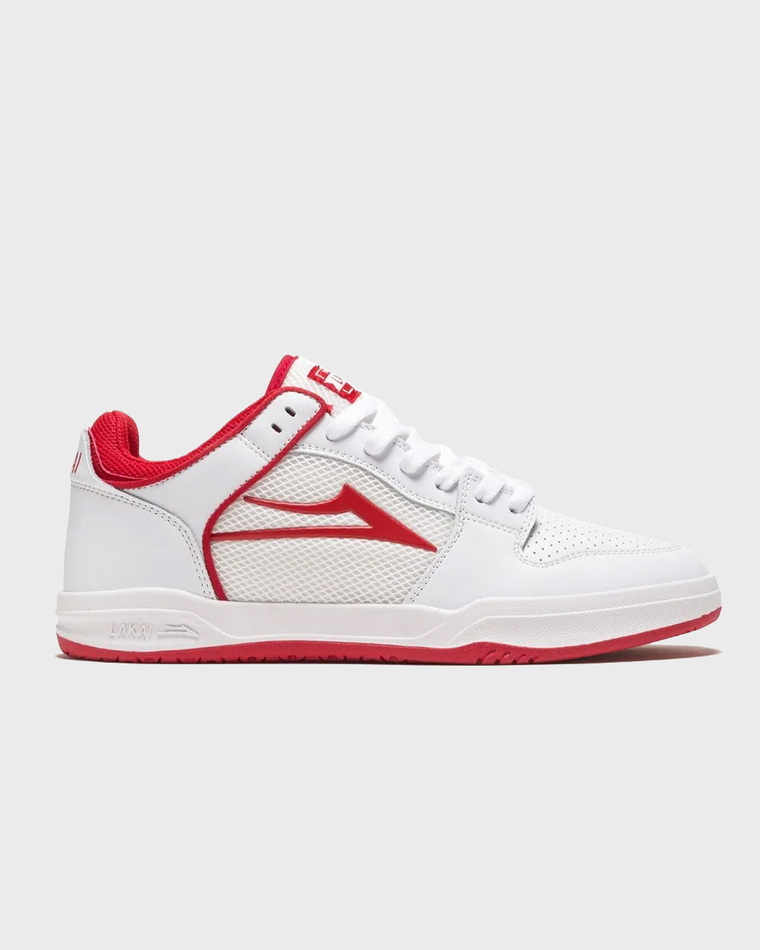 Кеды Lakai Telford Low: White/Red Suede (EG)