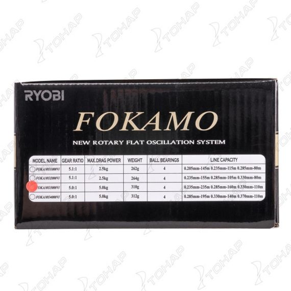 Катушка FOKAMO 3000 RYOBI