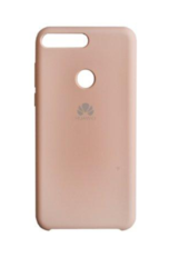 Силиконовый чехол Silicon Cover для Huawei P Smart (Бежевый)