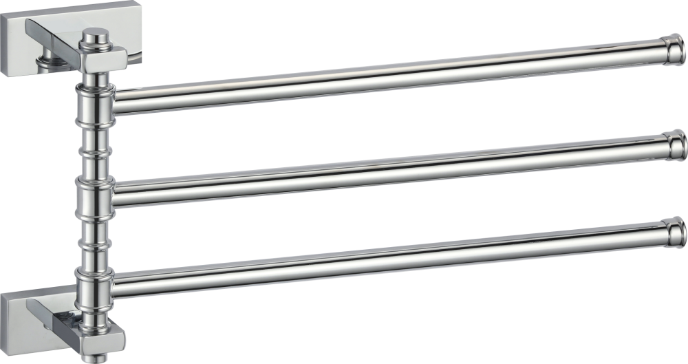 88013 П/держатель поворот. 3-ной (ХРОМ) GANZER (10/1шт)