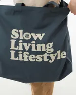 Шоппер NTTR BShopperbag Slow Living Lifеstyle серый
