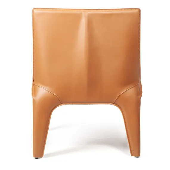 Лаунж-кресло Bocca, коричневая экокожа