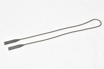 Шнурок для очков силиконовый круглое крепление (серый) 113