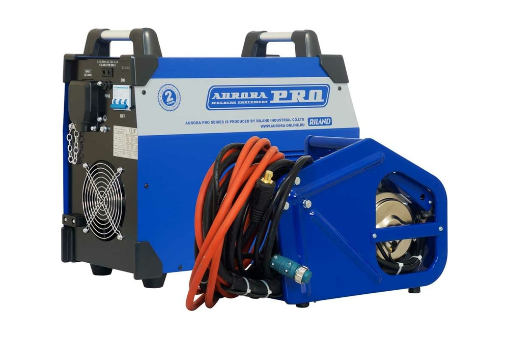 Инверторный сварочный полуавтомат AuroraPRO ULTIMATE 350 с открытым подающим механизмом (MIG/MAG+MMA) 11996