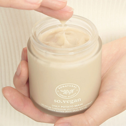 So Natural So Vegan Ugly Potato Mask ночная омолаживающая маска для улучшения тона кожи