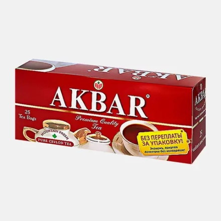 Чай черный Akbar Mountain Fresh 25пак