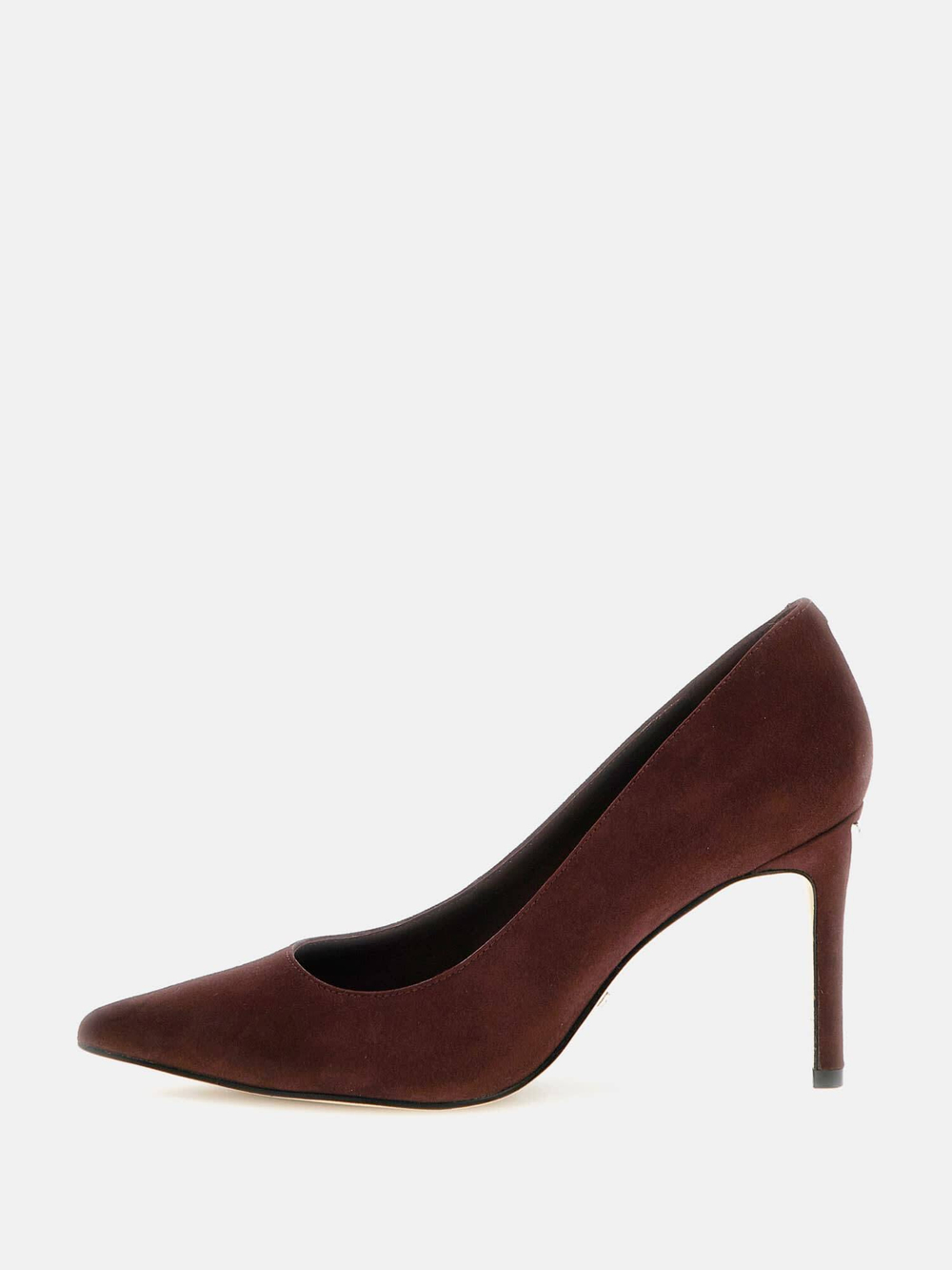 Кожаные туфли на шпильках RIPPY2 Guess - коричневый(FLFRPP SUE08)