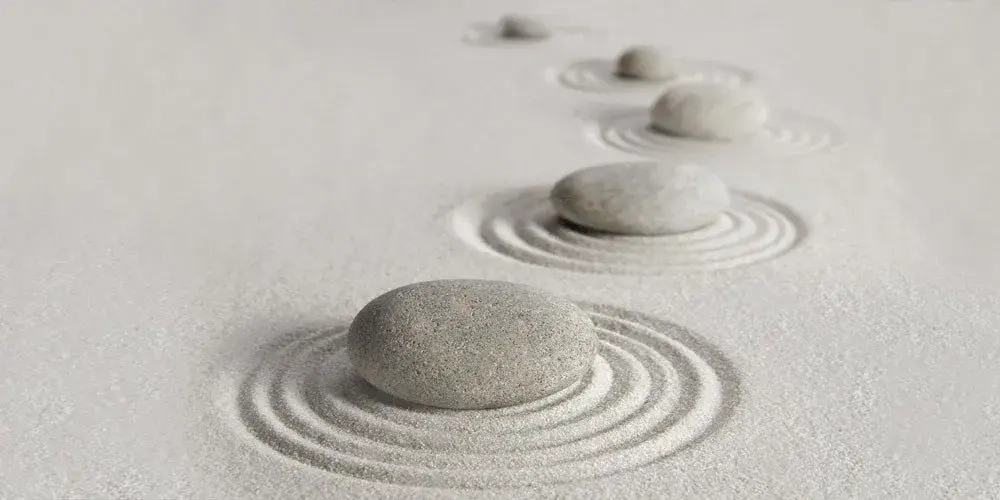 Декоративная плитка ALMA Ceramica DWU09RLX004 Relax 50x24.9 бежевая / серая с изображением