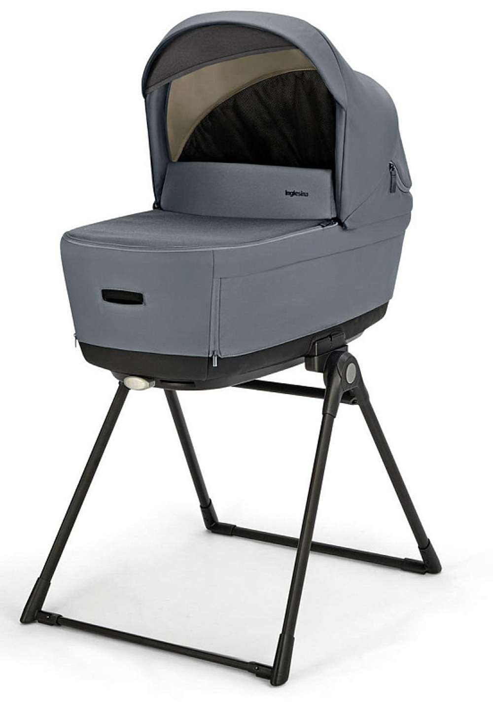 Коляска 3 в 1 Inglesina Electa System Quattro DRW 2025 с подставкой под люльку Union Grey