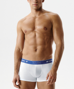 Мужские трусы шорты Atlantic, 1 шт. в уп., хлопок, белые, MH-1200