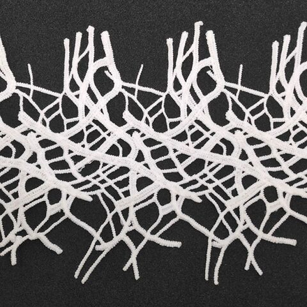 Кружево синтетич., 13см, цвет белый