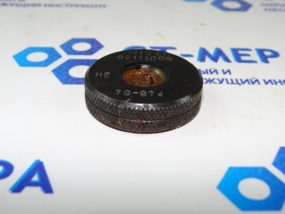 Калибр-кольцо М12 6h НЕ