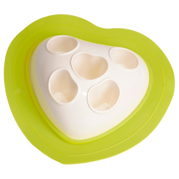 Миска SuperDesign силиконовая для медленного поедания, светло-зеленая