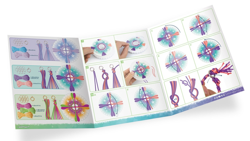 Набор для творчества Nebulous Star, создание украшений для девочек сирии Coralia