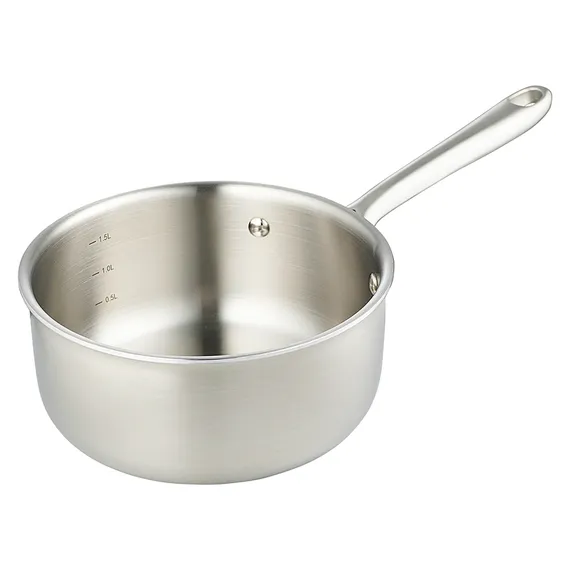 Ковш с крышкой 3ply etalon, D18 см, 1,9 л