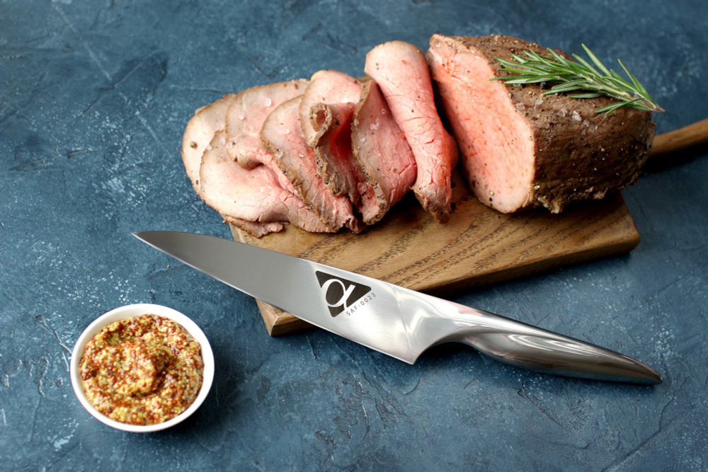 Нож кухонный универсальный 16.9см Samura Alfa