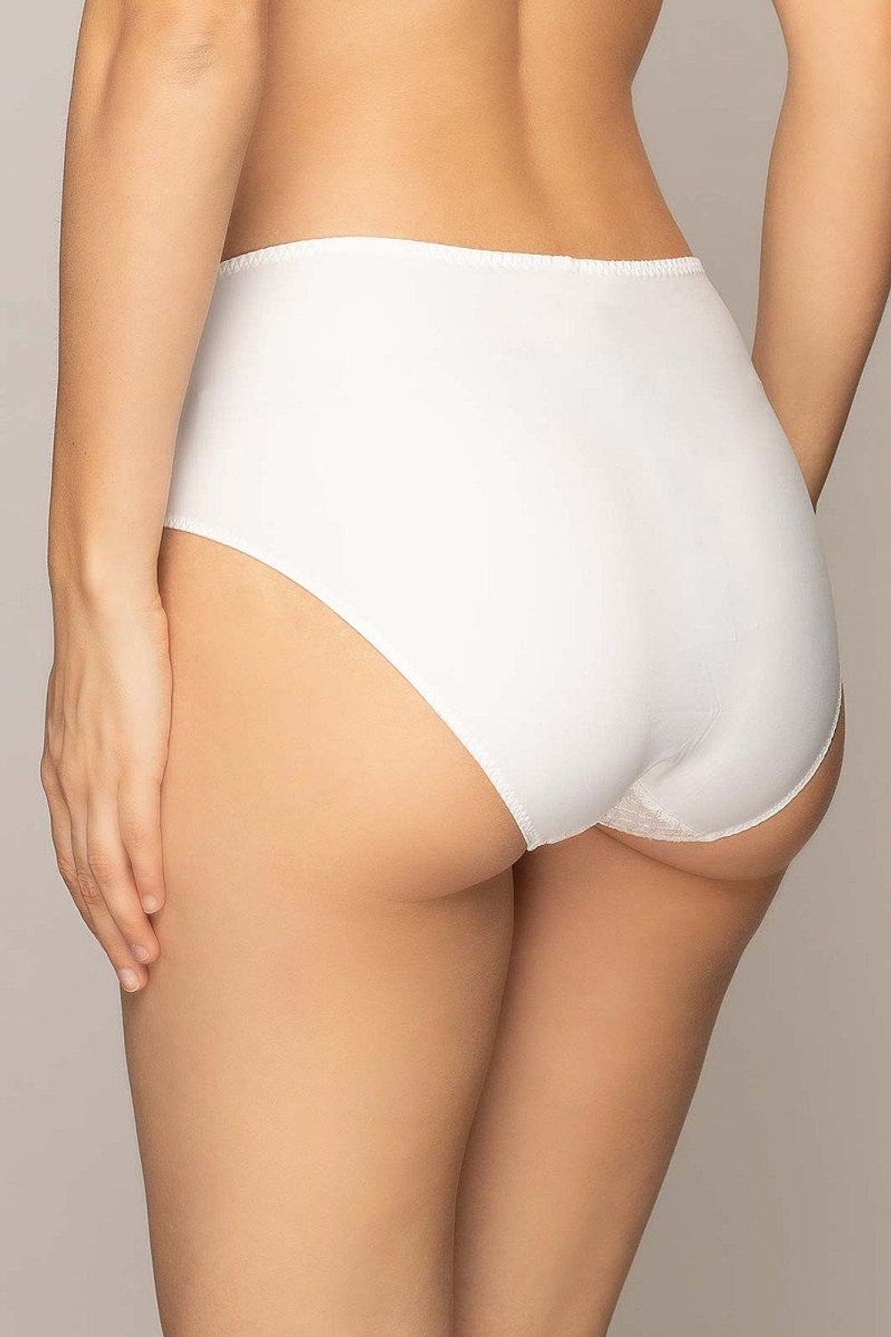 Классические высокие трусы Victoria (Размер: 52) (Цвет: темно-серый)