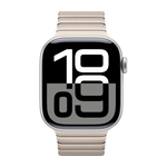 Умные часы Apple Watch Series 10 GPS, 42mm, Silver Aluminium Case with Link Bracelet, Natural