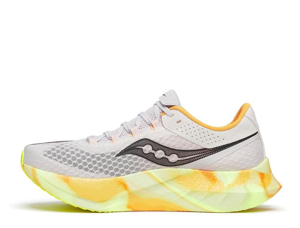 Кроссовки для бега мужские Saucony Endorphin Pro 4 M Бело-Оранжевые