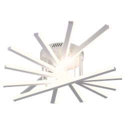 Светильник потолочный светодиодный Rivoli   6184-201 LED 120Вт 3000-6000К белый с пультом