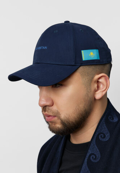 Кепка QAZAQSTAN DARK BLUE