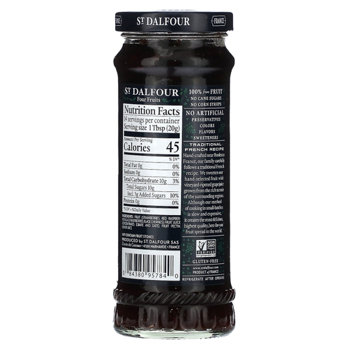 St. Dalfour, Deluxe Four Fruits Spread, 284 г (10 унций)