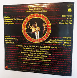 Винтажная виниловая пластинка Ozzy Osbourne Talk Of The Devil (UK 1982)