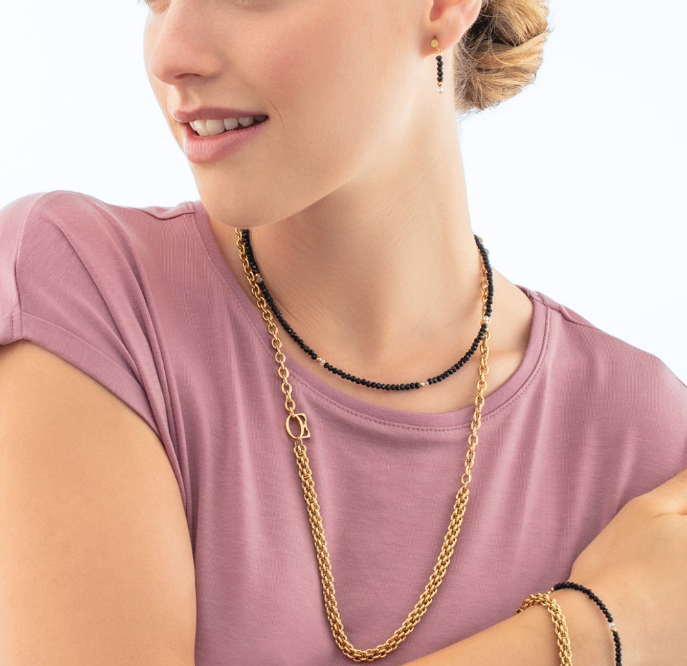 Колье Coeur de Lion Black 2033/10-1300