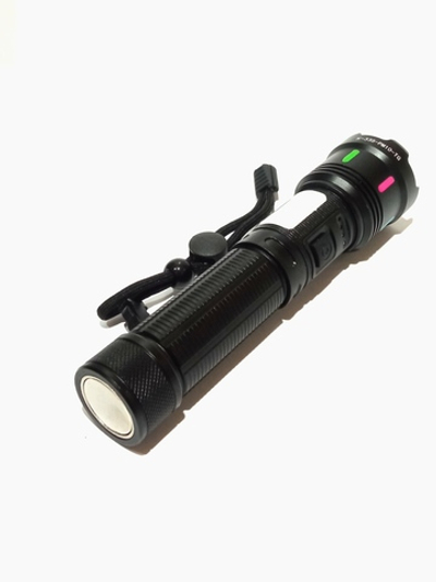 Фонарь ручной высокой яркости "белый лазер" 3000м.Огонь K-335-PM10-TG