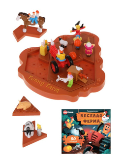Логическая настольная игра Веселая ферма