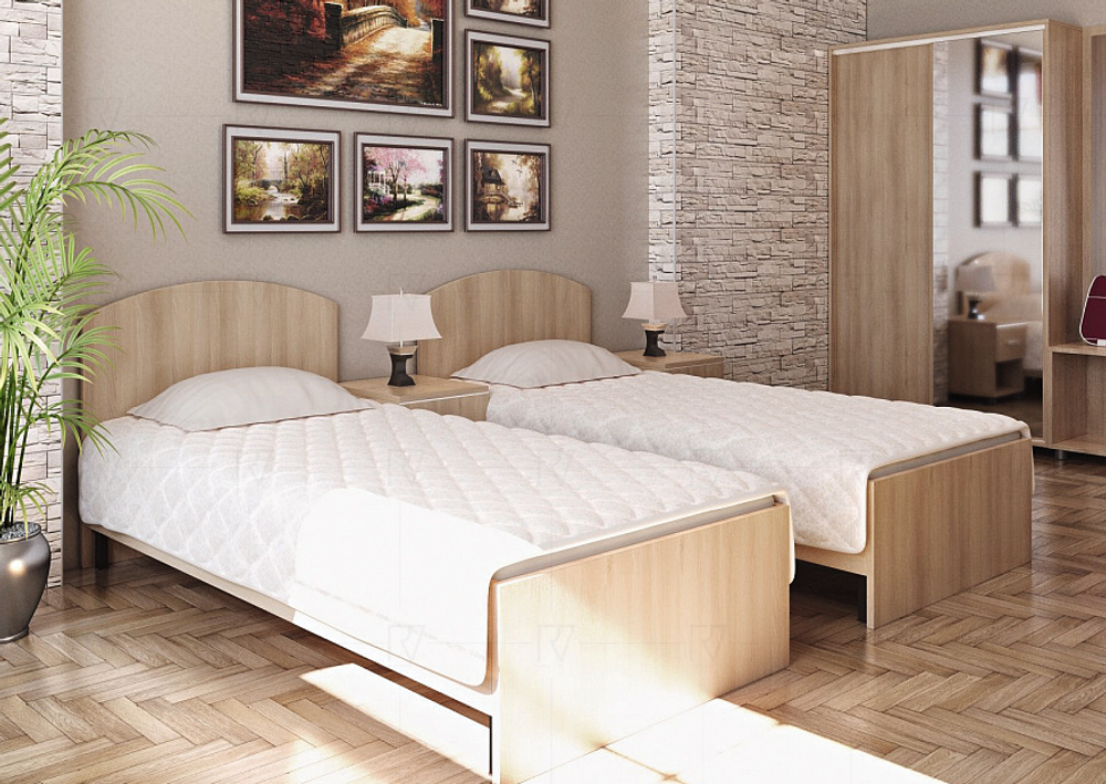 Шкаф-купе для одежды с зеркалом Light С-ШКЗ-39