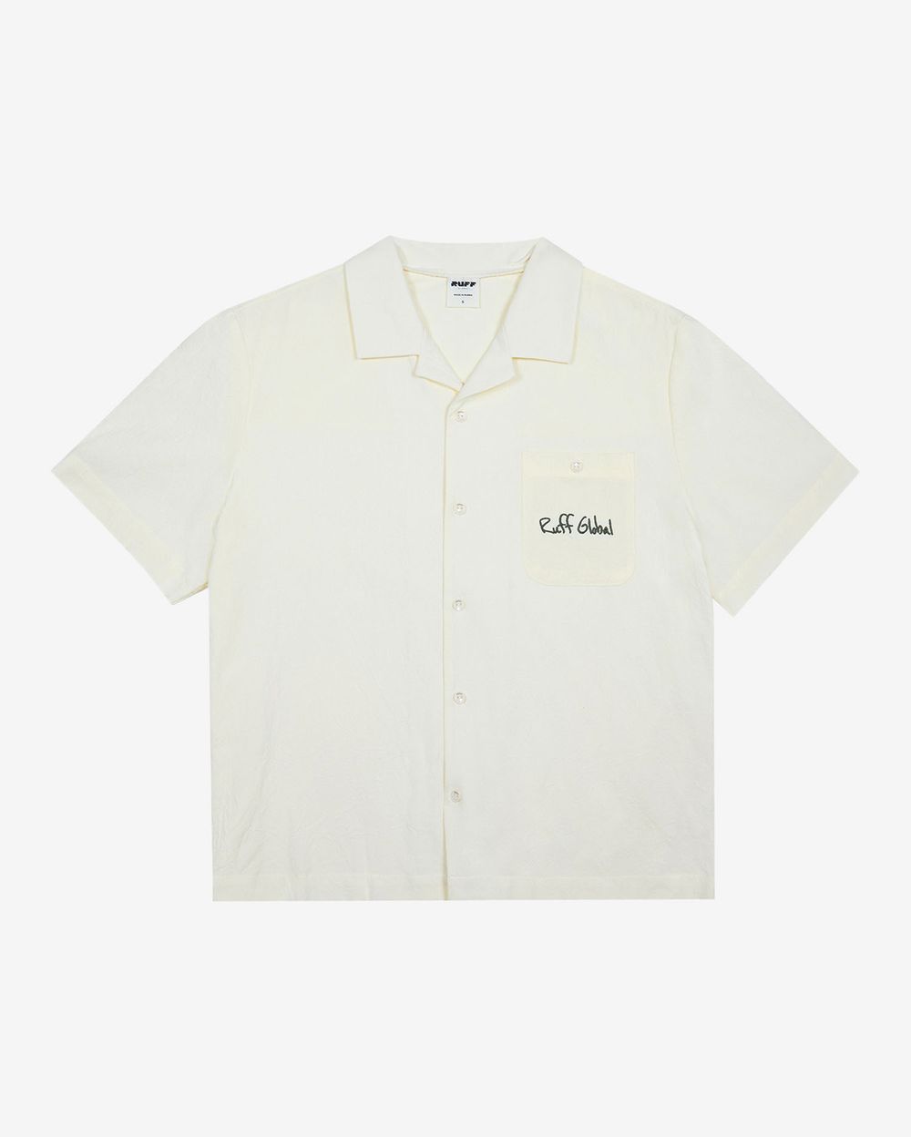 Рубашка Ruff Global Boiled Cotton кремовая