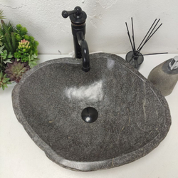 Раковина из речного камня RS01746 57*46*13 см