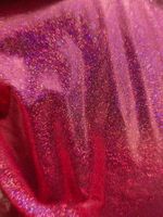 Блёстки Глиттеры 806-02мм - Красно-вишнёвый голографик - универсальные