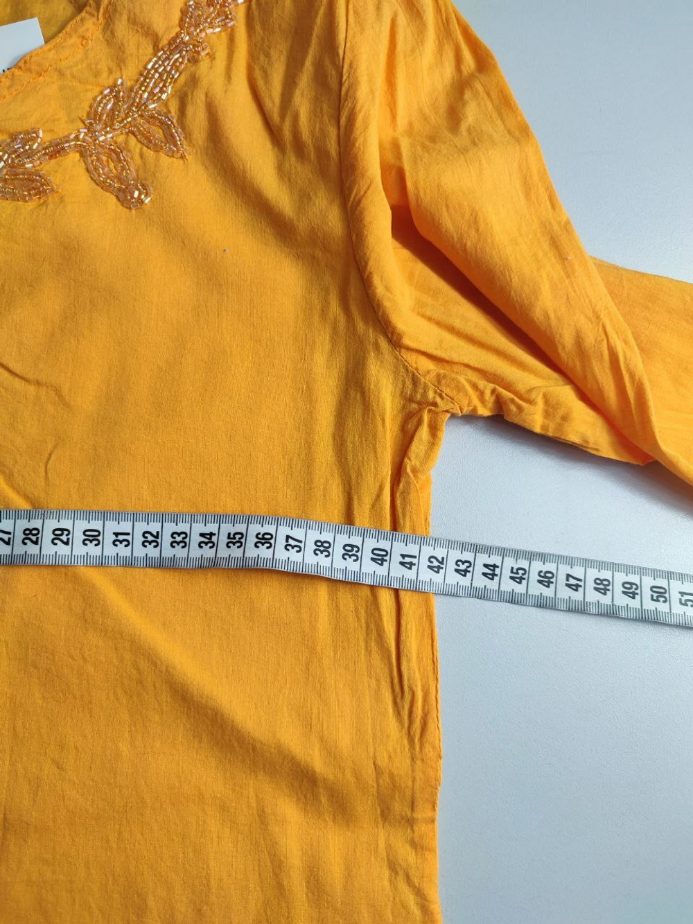 Платье Mansi хлопковое с вышивкой 44 размер