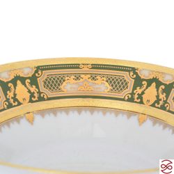 Набор салатников Falkenporzellan Donna Green gold 14 см (6 шт)