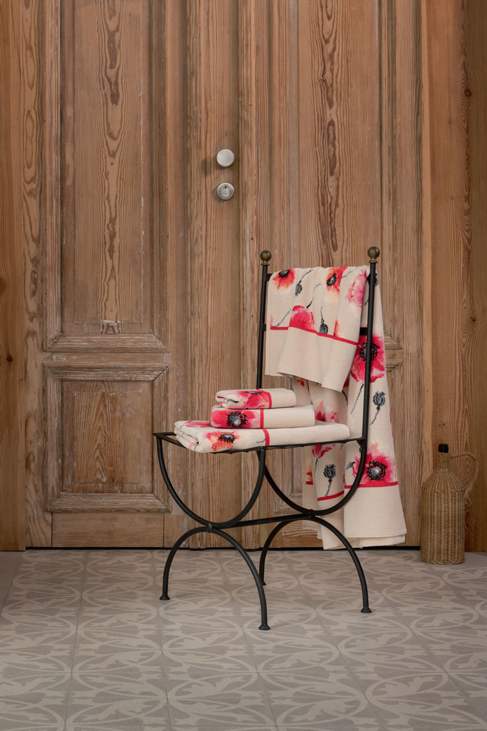 Полотенце 75x150 Feiler Klatschmohn 146-113 seashell-coral фото