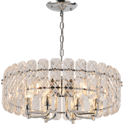 Люстра Rivoli Whitney 1050-308 8 х Е14 40 Вт хрусталь