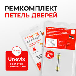 Ремкомплект (втулки) петель дверей CHEVROLET Captiva (I) C100; С140 (1 петли, RPD1-1) 2006-2013