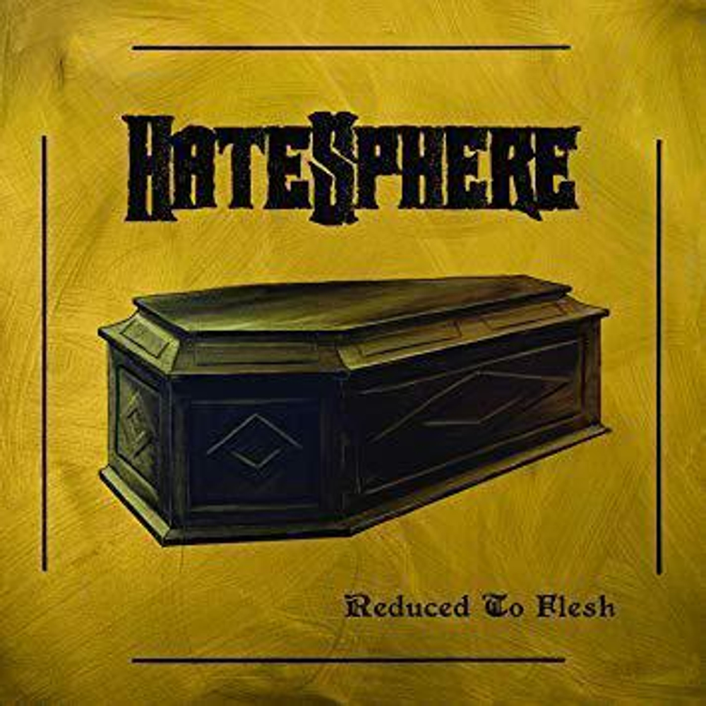 HATESPHERE Reduced To Flesh 2018, музыкальный компакт диск, thrash death metal