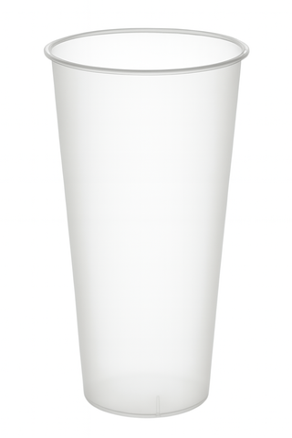 Стакан 650 мл Bubble Cup МАТОВЫЙ прозрачный (10/200)