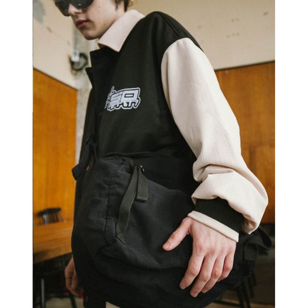 Бомбер Оверсайз Черный - фото 6