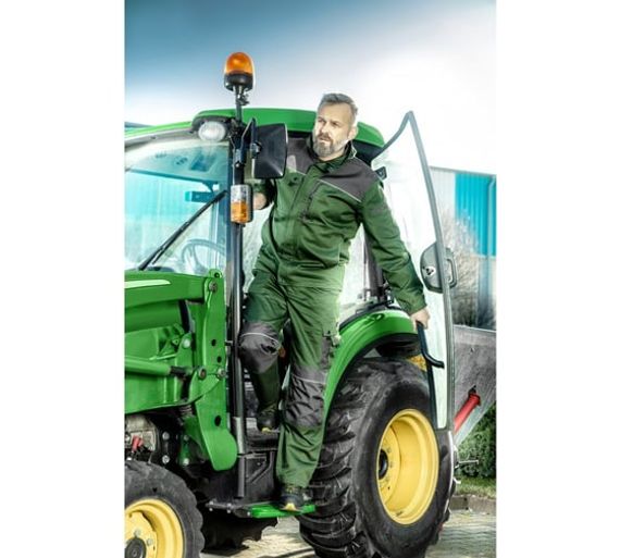 Куртка рабочая темно-зеленая RUWER Högert, арт. HT5K359