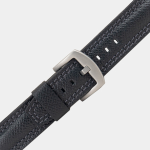 Ремешок для часов Garmin 51 mm с креплением из кожи теленка, черного цвета