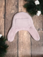 шапка зимняя ушанка из мягкого экомеха меховая