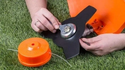 Насадка-Диск Электро/Бензо триммера (мотокосы) 3 зуба 25,4 мм только для ТРАВЫ и Сорняка