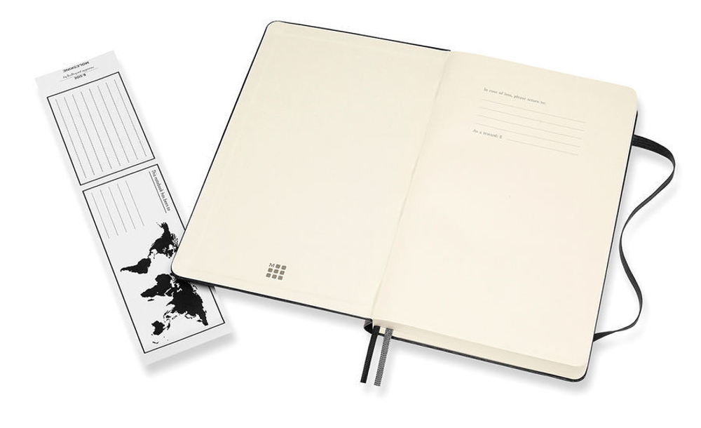 Блокнот Moleskine Classic Expended Large, 400 стр., черный, нелинованный