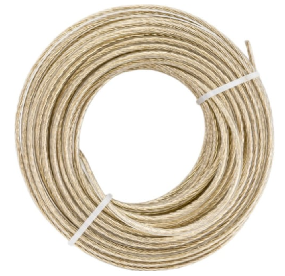 Леска для триммера Ø 3-15 мет. Круглый с металическим тросом "Big Macca" (30/120шт)